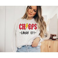 Kansas City Chiefs Acdc Retro/ Boho Sweatshirt, Kcmo, Football, Toddler/ Youth Sweatshirt | Etsy (US)