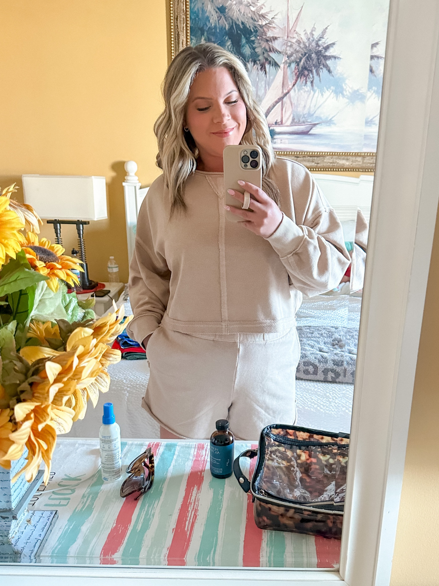 This set is so comfy and cute! Comes in so many colors. Perfect for the beach or travel outfit! Shorts are on sale

#LTKunder100 #LTKstyletip #LTKGiftGuide