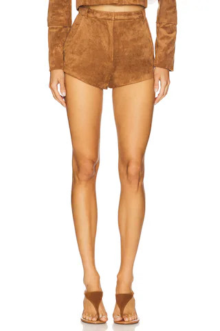 x REVOLVE Kelso Suede Short
                    
                    Amanda Uprichard | Revolve Clothing (Global)