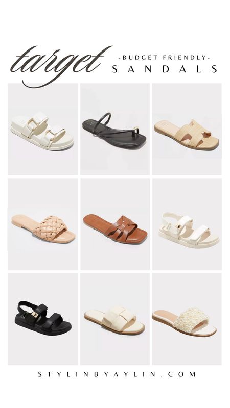 Target sandals under $30! 
#StylinbyAylin #Aylin 

#LTKfindsunder50 #LTKshoecrush #LTKstyletip