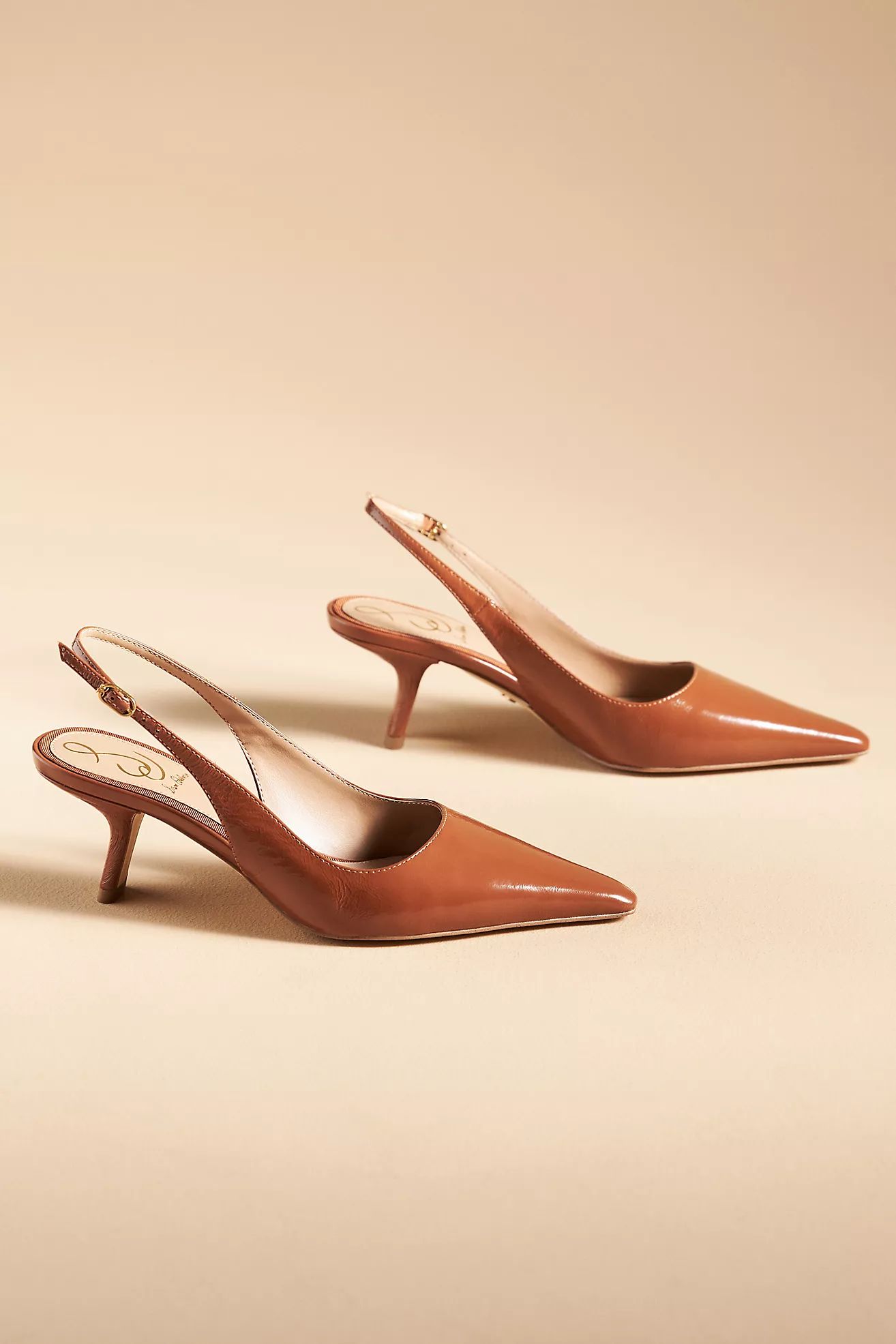 Sam Edelman Bianka Slingback Kitten Heels | Anthropologie (US)