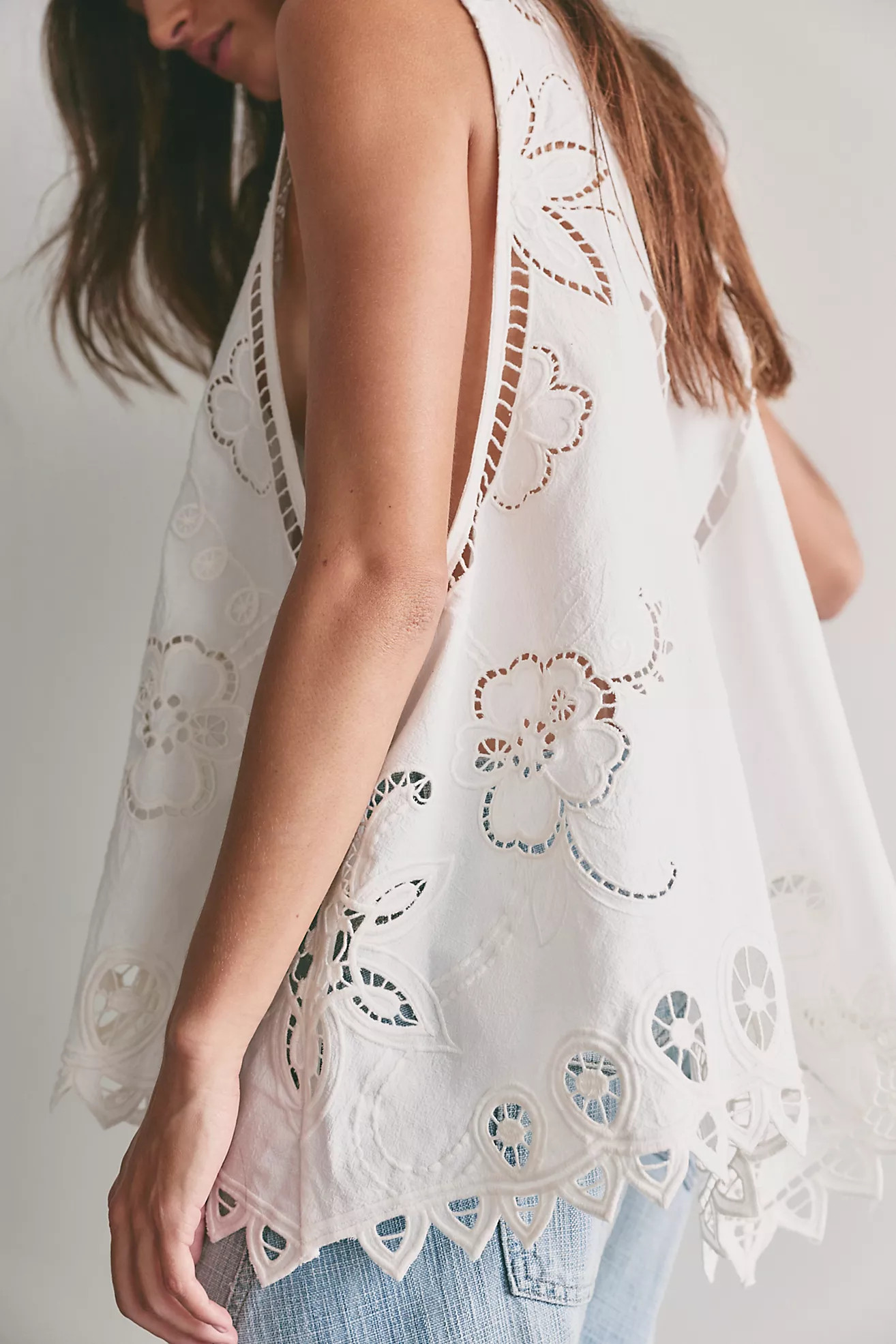 Reina Cutwork Tunic | Free People (Global - UK&FR Excluded)