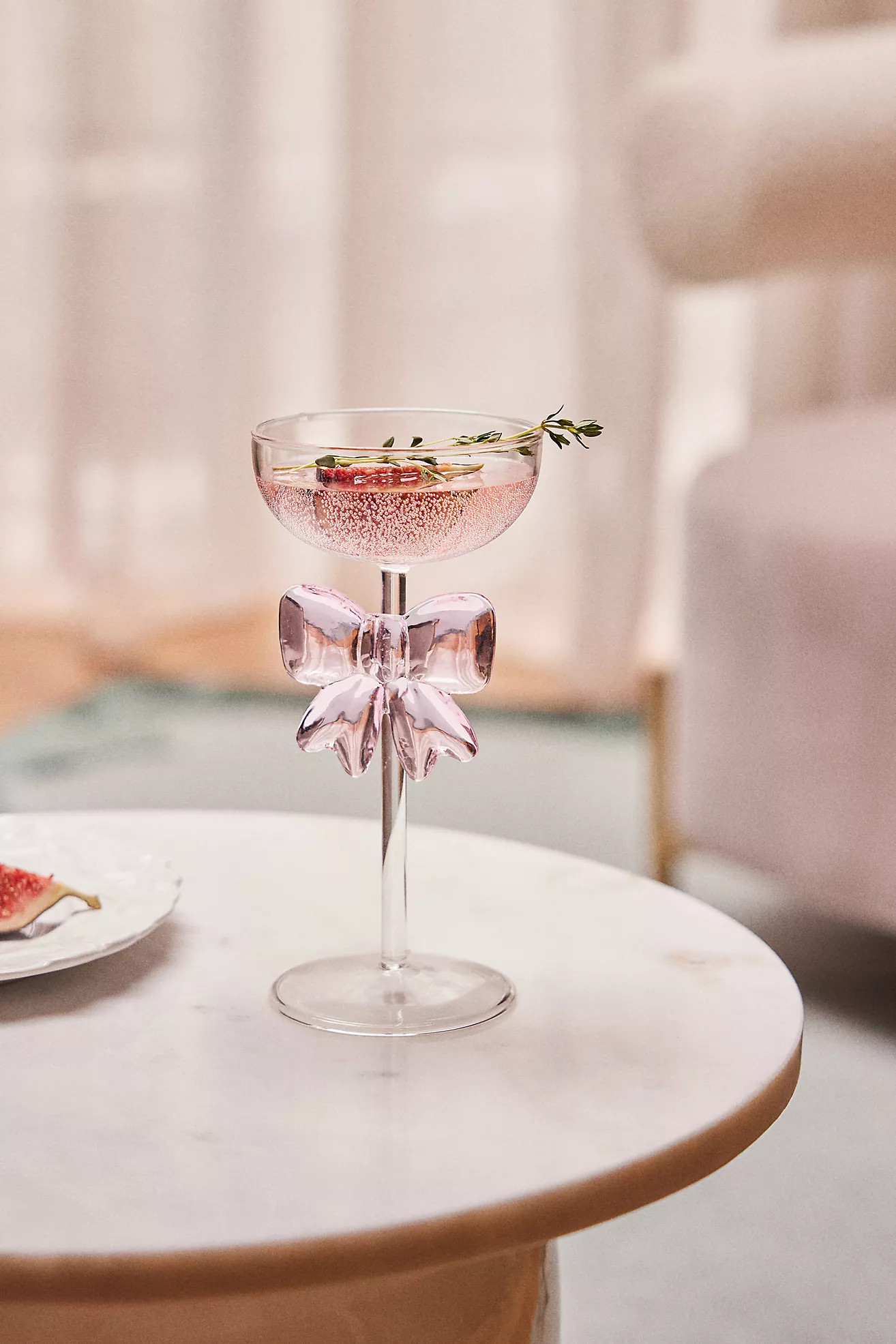 Lepelclub Bow Coupe Glass | Anthropologie (UK)