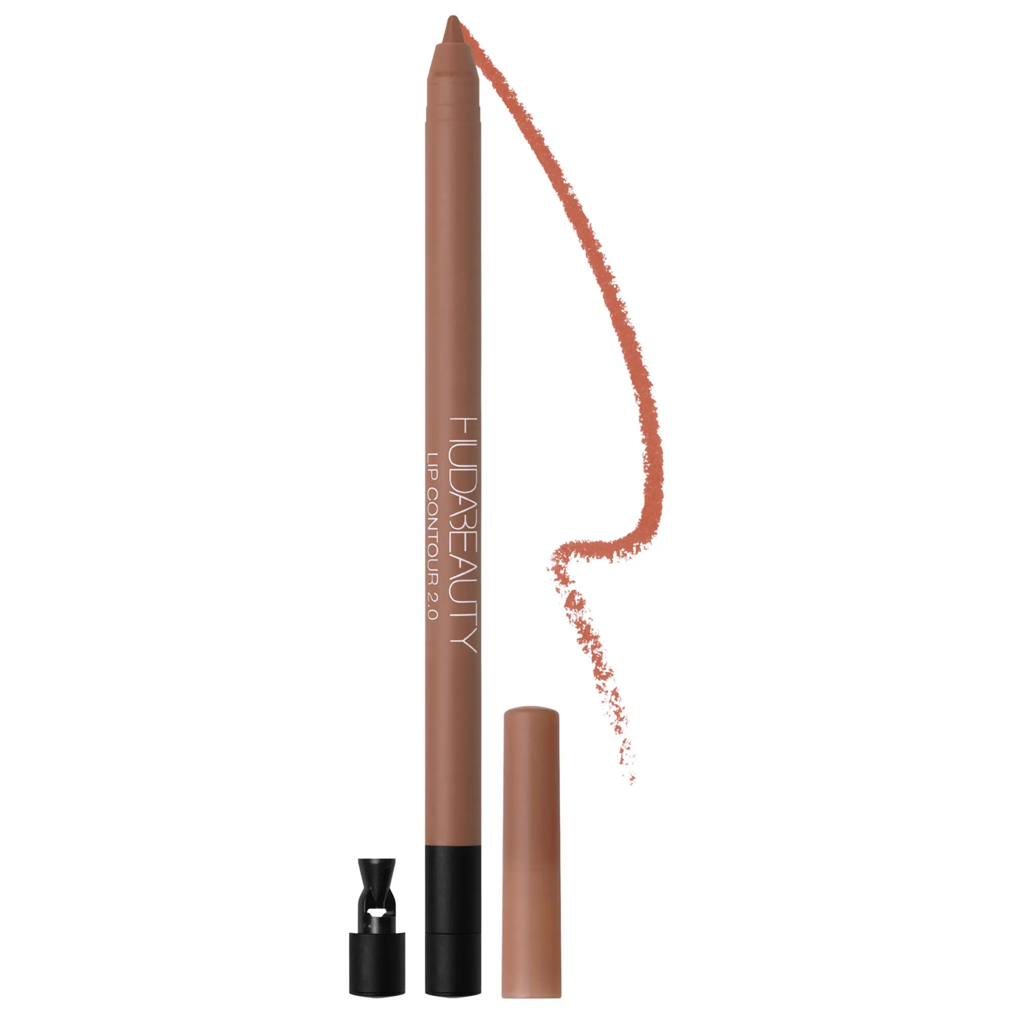 HUDA BEAUTY Lip Contour 2.0 Automatic Matte Lip Pencil Sandy Beige 0.01 oz/ 0.5 g | Sephora (US)
