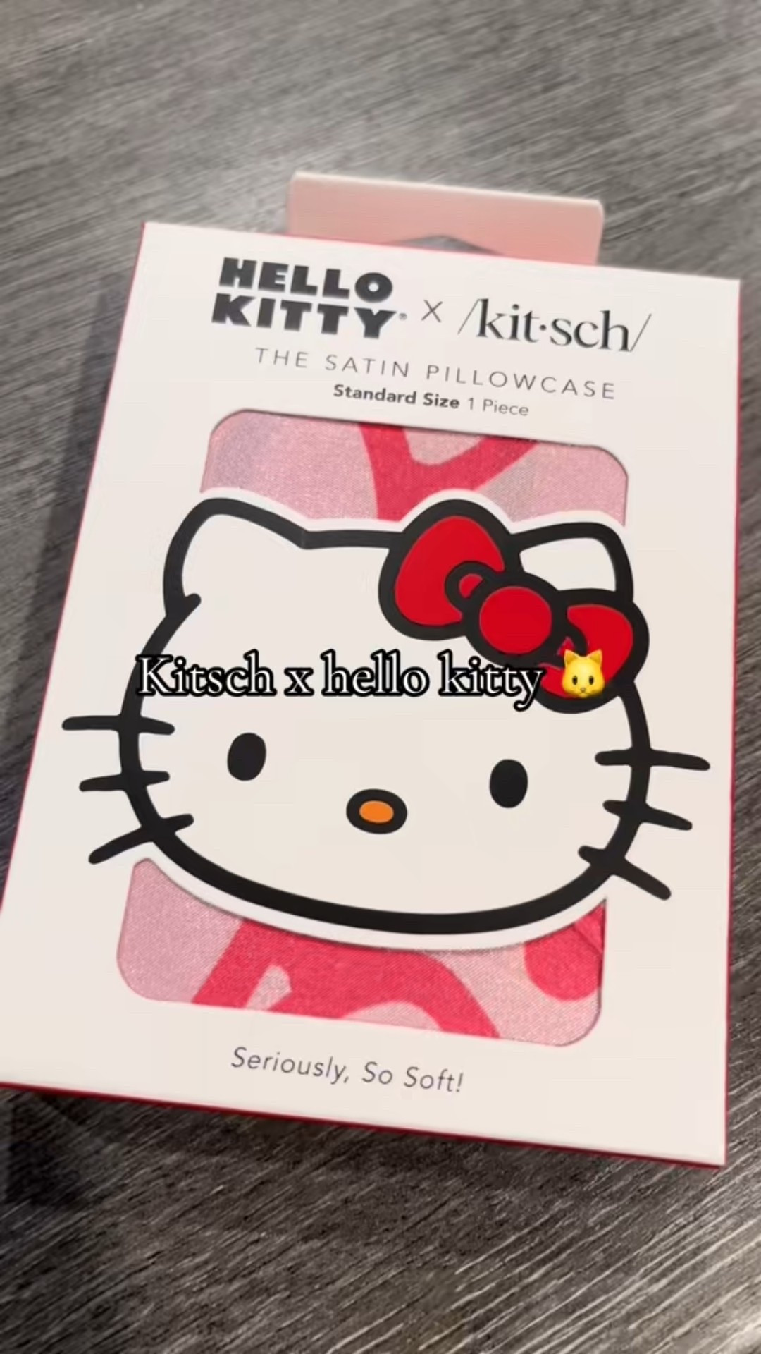 Luxury meets cuteness! This hello kitty x stitch collab is your new best friend! This silk pillowcase will keep your hair smooth and sleek throughout the night. Perfect for littles! 

#LTKKids #LTKHome #LTKBeauty