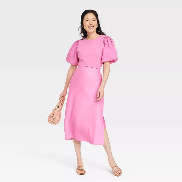 Women's Puff Short Sleeve T-Shirt - A New Day™ | Target