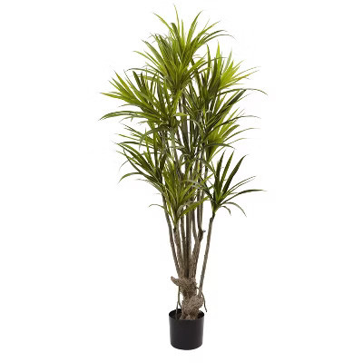 HomeStock  5 ft. Artificial Tree in Pot for Indoor/Outdoor | Target
