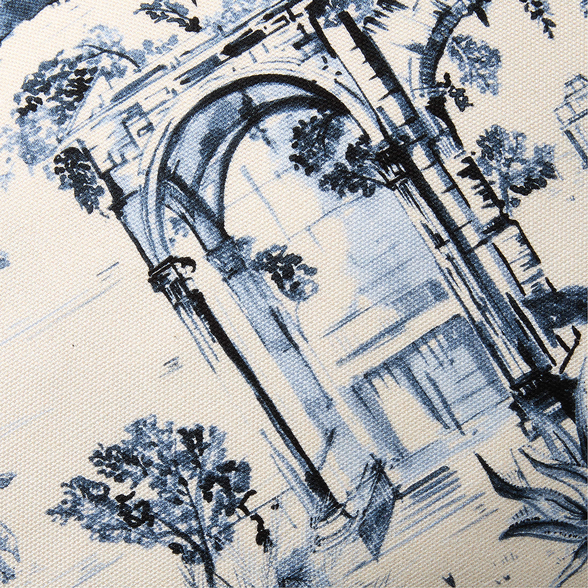 Corben Custom Throw Pillow Cover 23"x23" + Reviews | CB2 | CB2