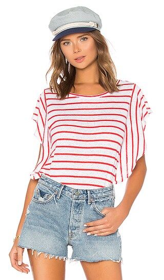 cupcakes and cashmere Cannon Top in Poppy Red | Revolve Clothing (Global)
