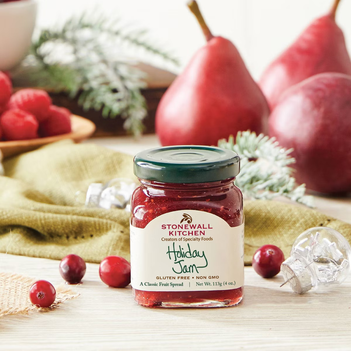 Stonewall Kitchen Holiday Sampler Collection Jams and Preserves Gift Set - 3.2lbs/6pc | Target