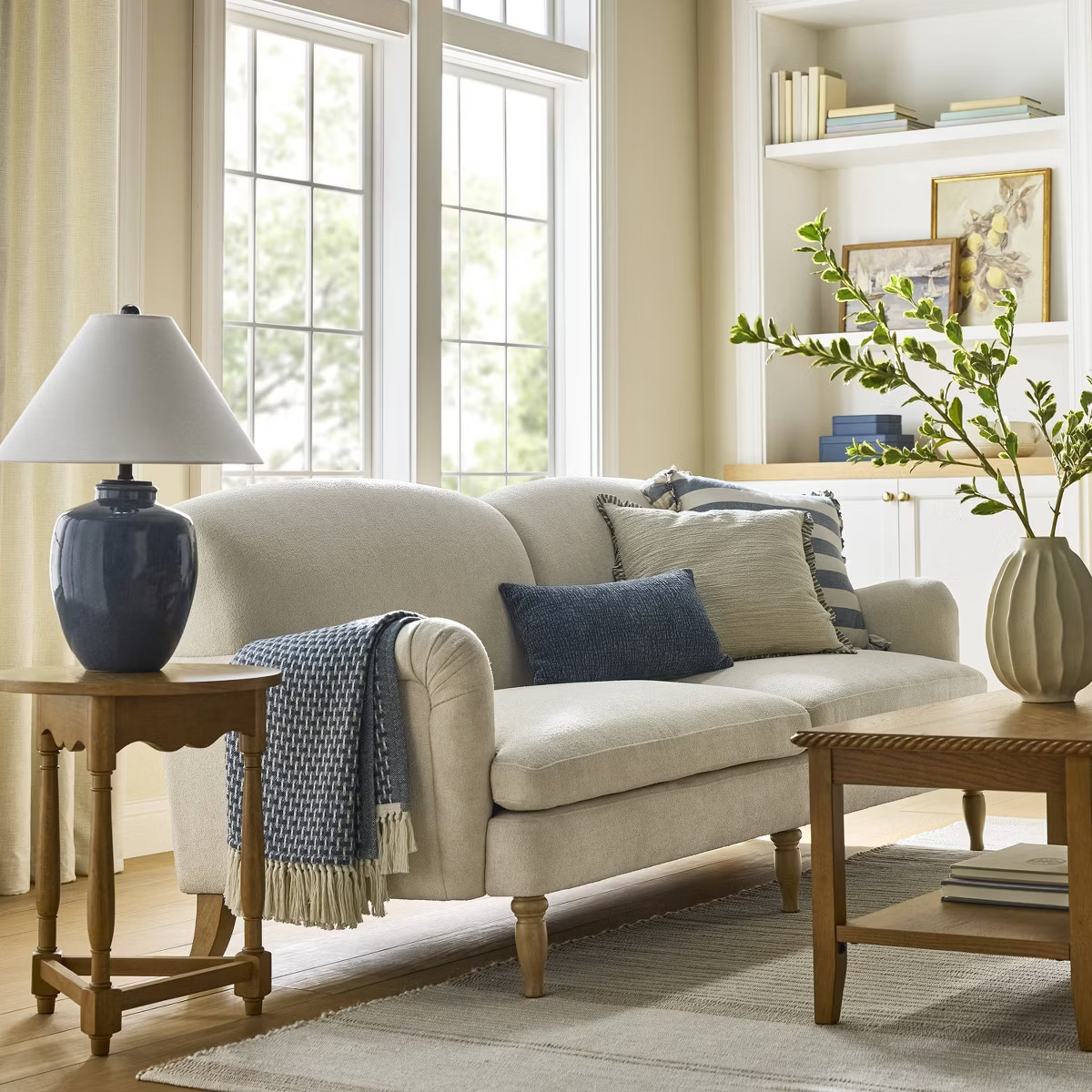 Kauri Upholstered Sofa Natural - Threshold™ designed with Studio McGee | Target
