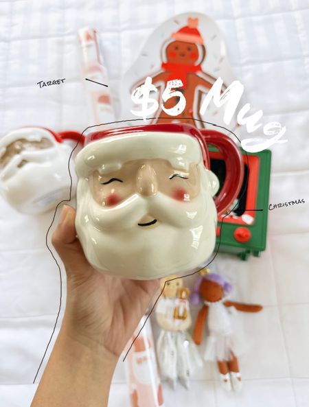 Unwrap the Joy of the Season with These Festive $5 Target Christmas Mugs! ☕🎄✨
#christmasshopping #christmasgiftidea #christmasmug #targetchristmas #santamug #target #christmasmugs

#LTKSeasonal #LTKHolidaySale #LTKGiftGuide