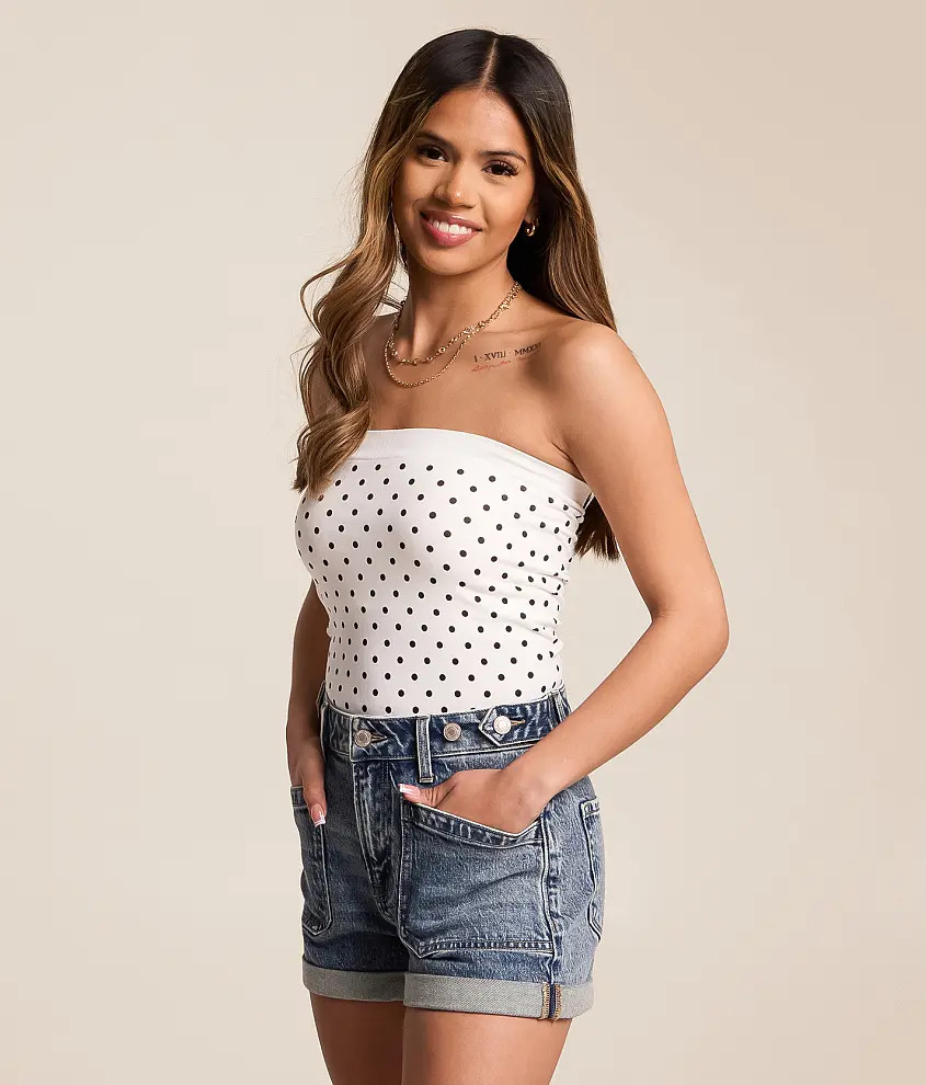 Polka Dot Tube Top | Buckle