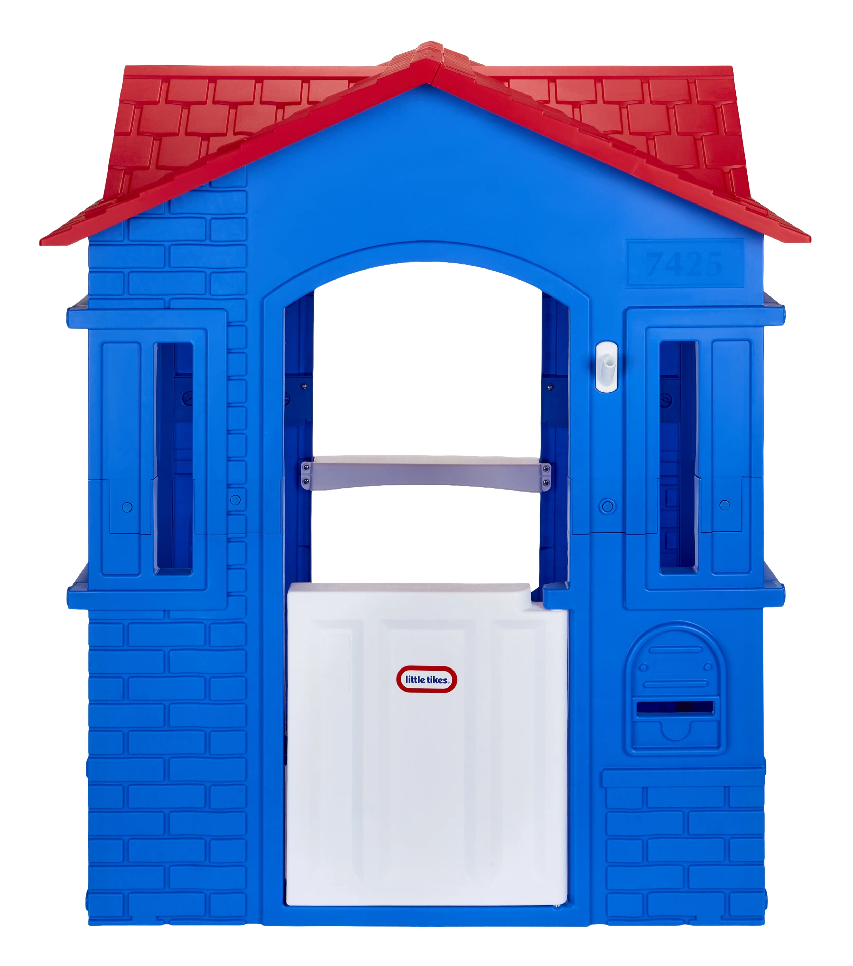 Little Tikes Cape Cottage- Red & Blue Playhouse Indoor & Outdoor with Working Door and Windows, B... | Walmart (US)
