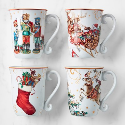 'Twas the Night Before Christmas Mugs | Williams Sonoma | Williams-Sonoma