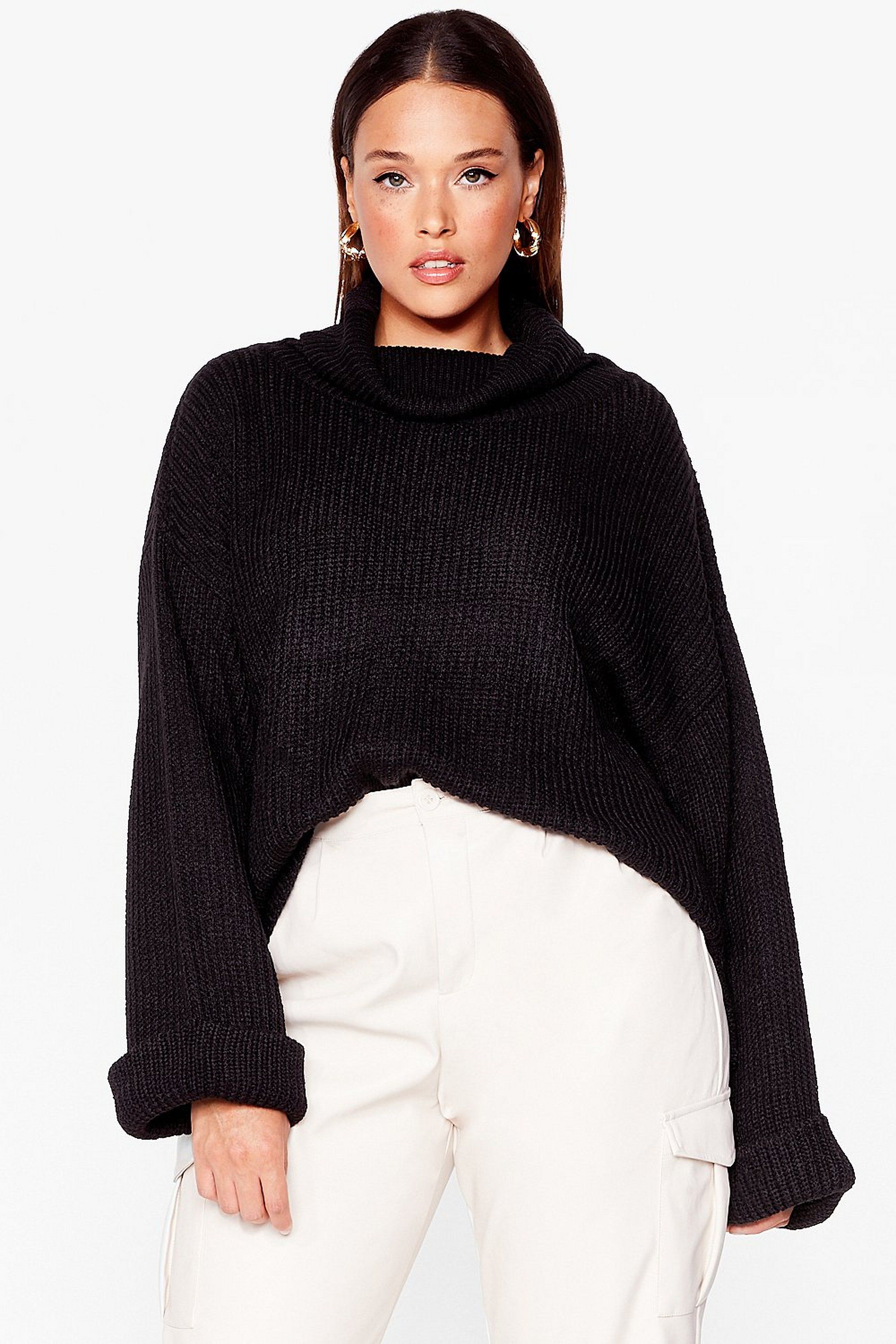 Get Over Knit Plus Turtleneck Sweater | NastyGal (US & CA)