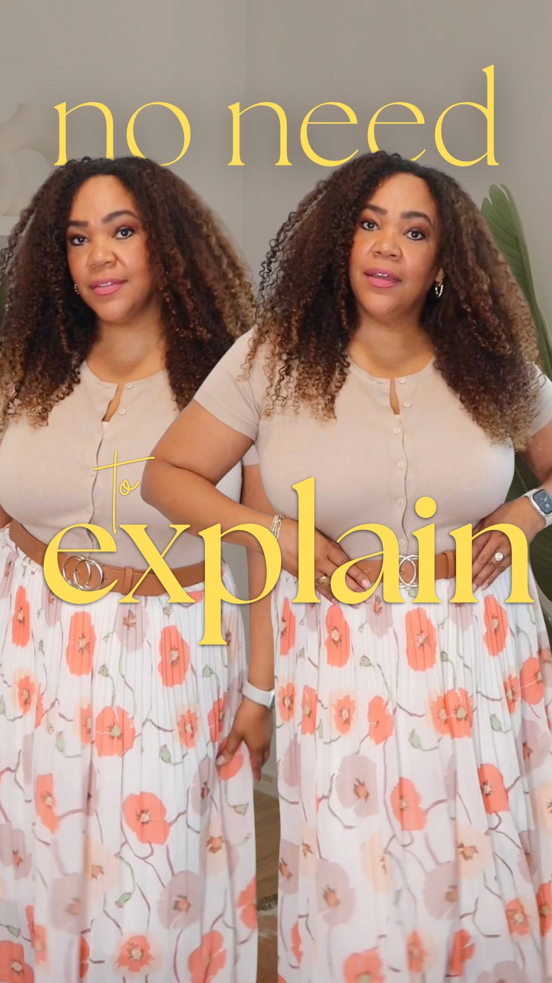 Ladies Over 40: No need to explain yourself!

Sizing - Skirt large, Sweater medium

#LTKootd #LTKOver40 #LTKMidsize
