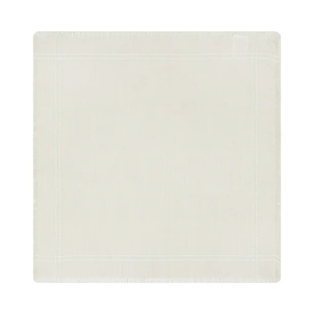 Better Homes and Gardens Beige Fringe 4 pack Napkin - 20"x20" | Walmart (US)