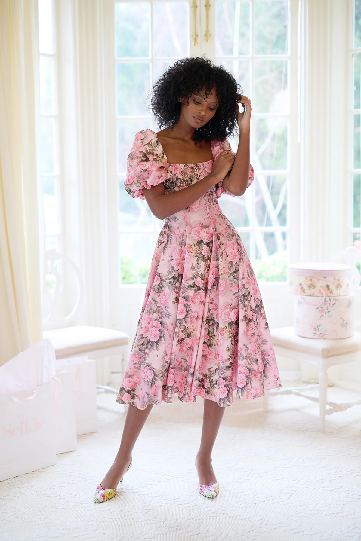 The Queen Bee Day Dress | Selkie Collection