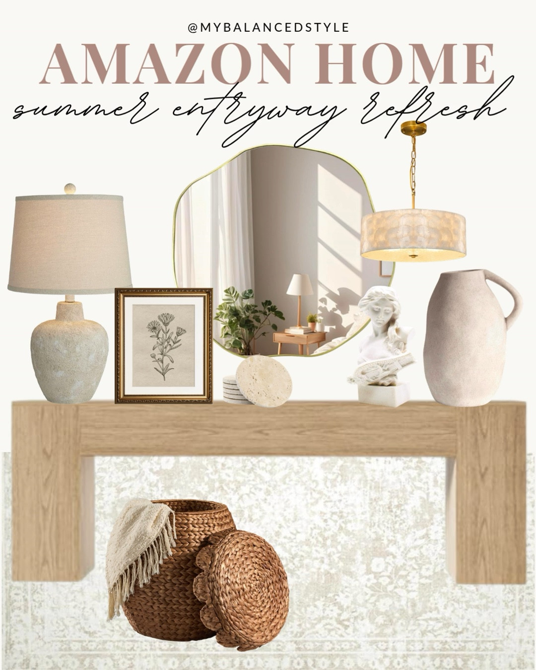 Amazon summer entryway refresh

summer entryway decor
coastal home accents
woven storage baskets
light and airy decor
summer welcome mats
neutral home styling
entry table decor ideas
fresh seasonal accents
everyday home refresh

#LTKSeasonal #LTKHome #LTKSaleAlert