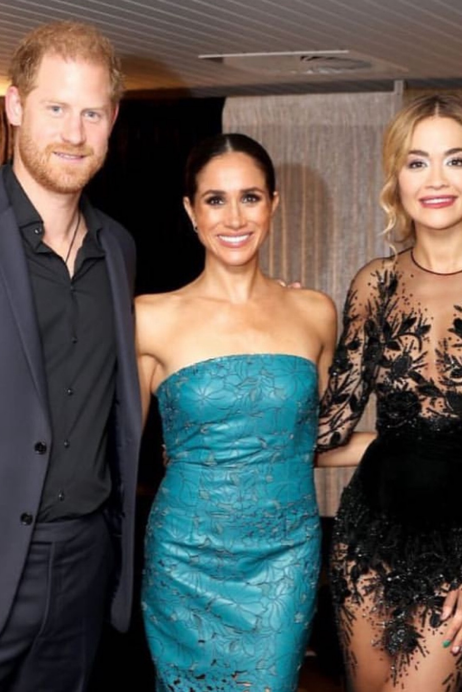 Over so soon?! Meghan is in @cultgaia for the #ClosingCeremonies of the @invictusgames2023. We love the teal colour and subtle print on the dress.

#LTKHoliday #LTKeurope #LTKover40