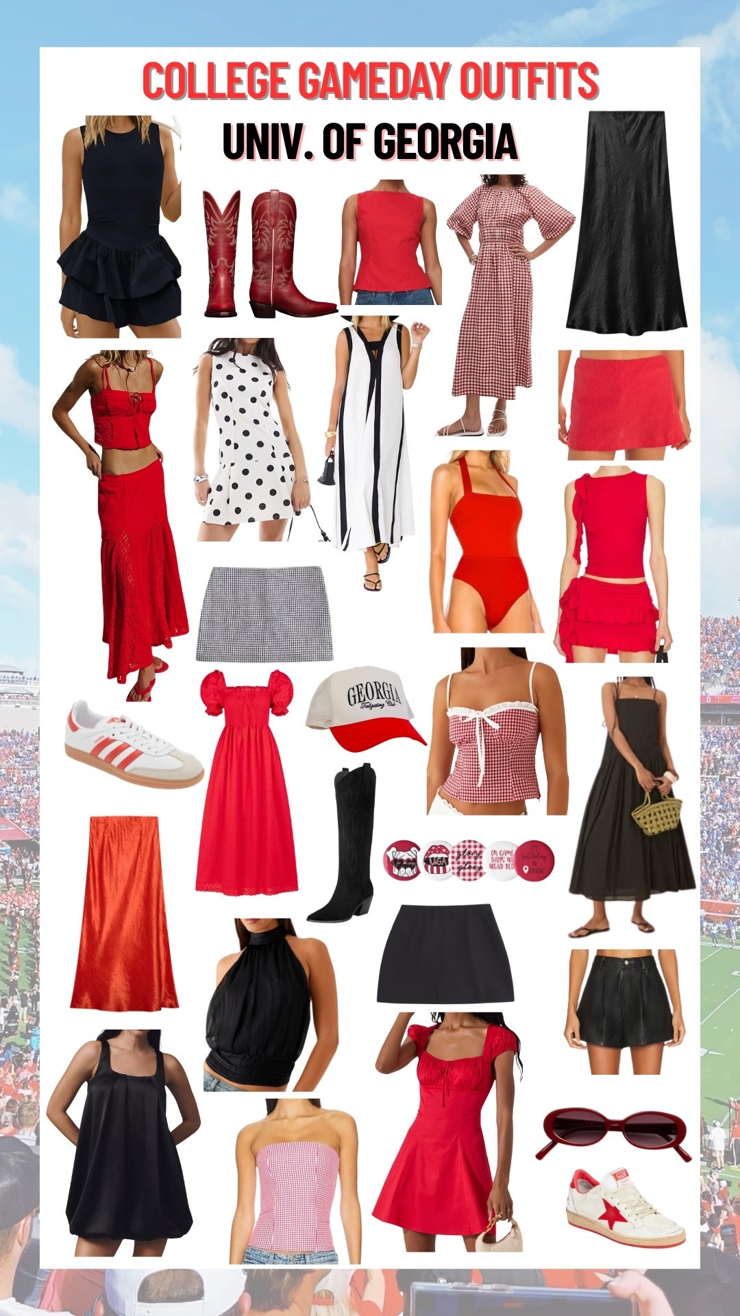 Georgia Football Outfit 

#LTKSeasonal #LTKU #LTKFindsUnder100