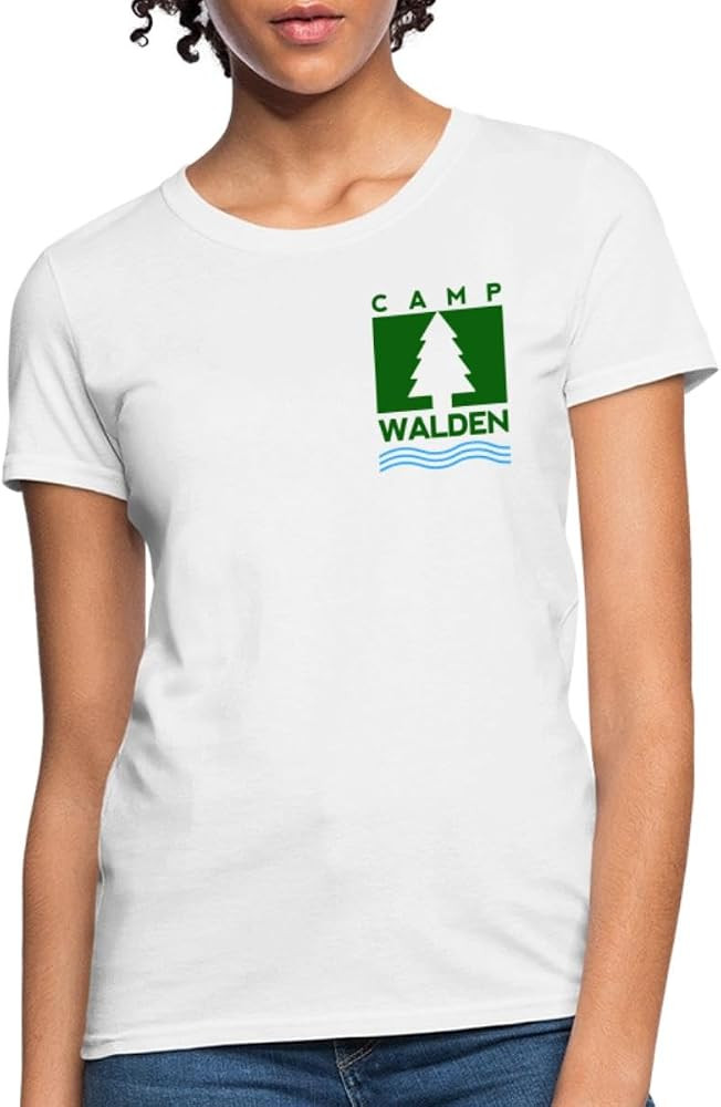 Spreadshirt Camp Walden Twin Costume Halloween Movie Costume Women's T-Shirt | Amazon (US)
