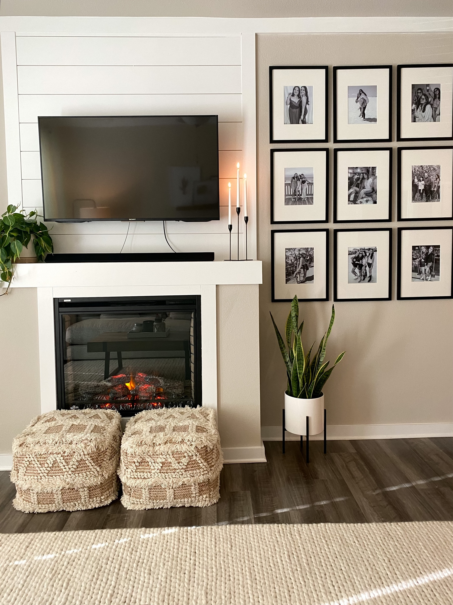 neutral living room decor


cozy living room, cloud couch dupe, white couch, minimal living room, mantle decor, gallery wall, white living room 

#LTKhome