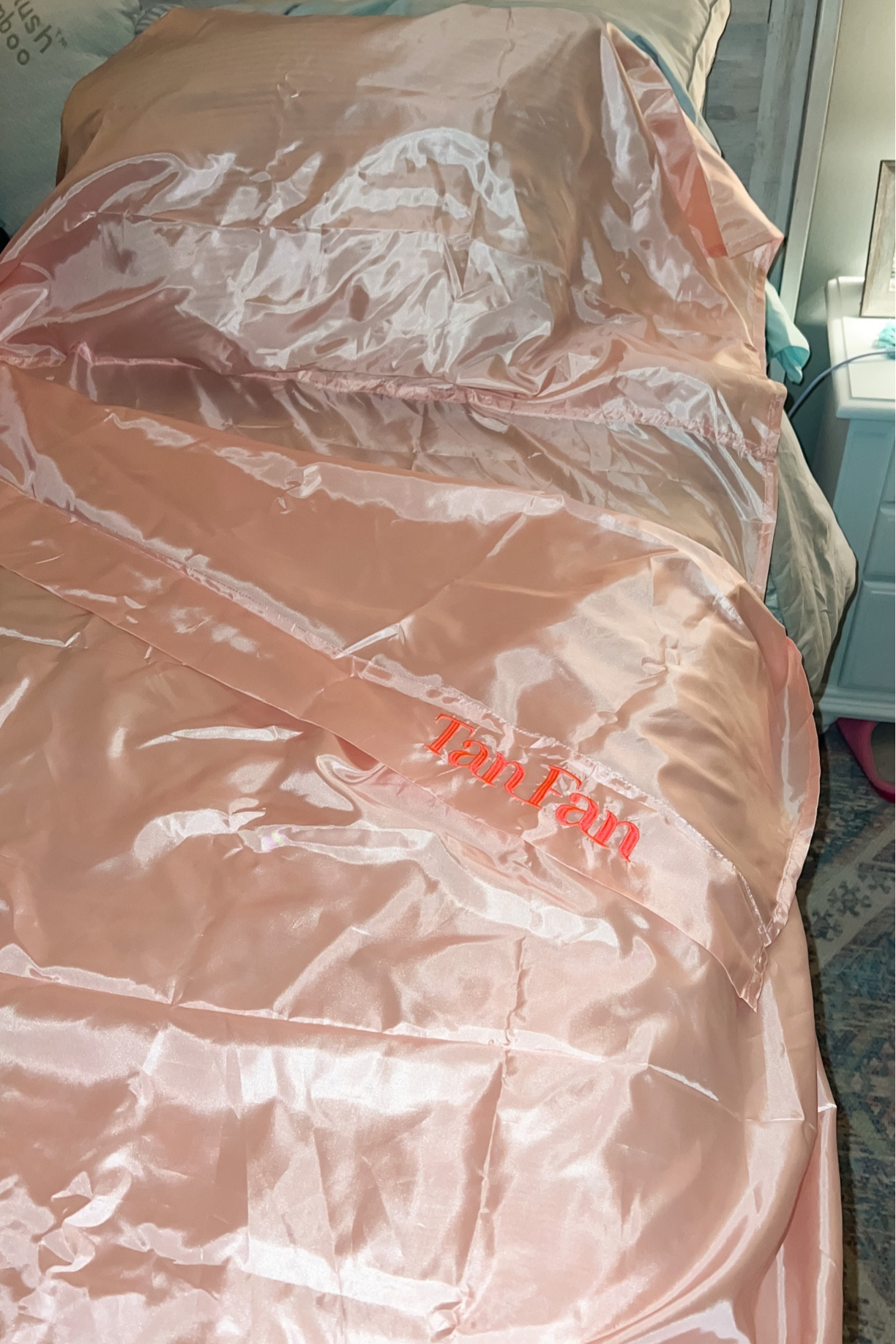 My self tanner is always secured when I sleep in my TanFan sleep sack! Clean sheets, and my hubby doesn’t get self tanner on hisself😅 The best investment! 

#LTKunder50 #LTKbeauty #LTKGiftGuide