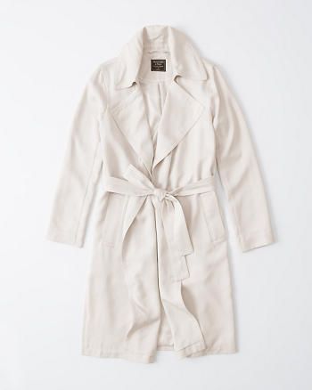 Lightweight Trench Coat | Abercrombie & Fitch US & UK