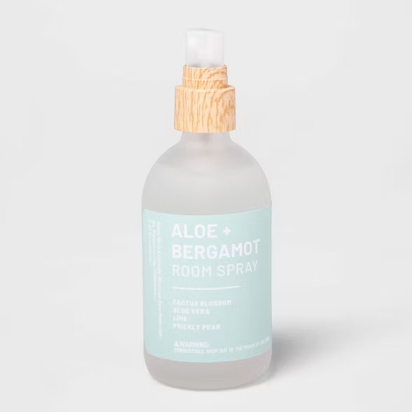 3.3 fl oz Wellness Essential Oil Room Spray Aloe & Bergamot - Project 62™ | Target