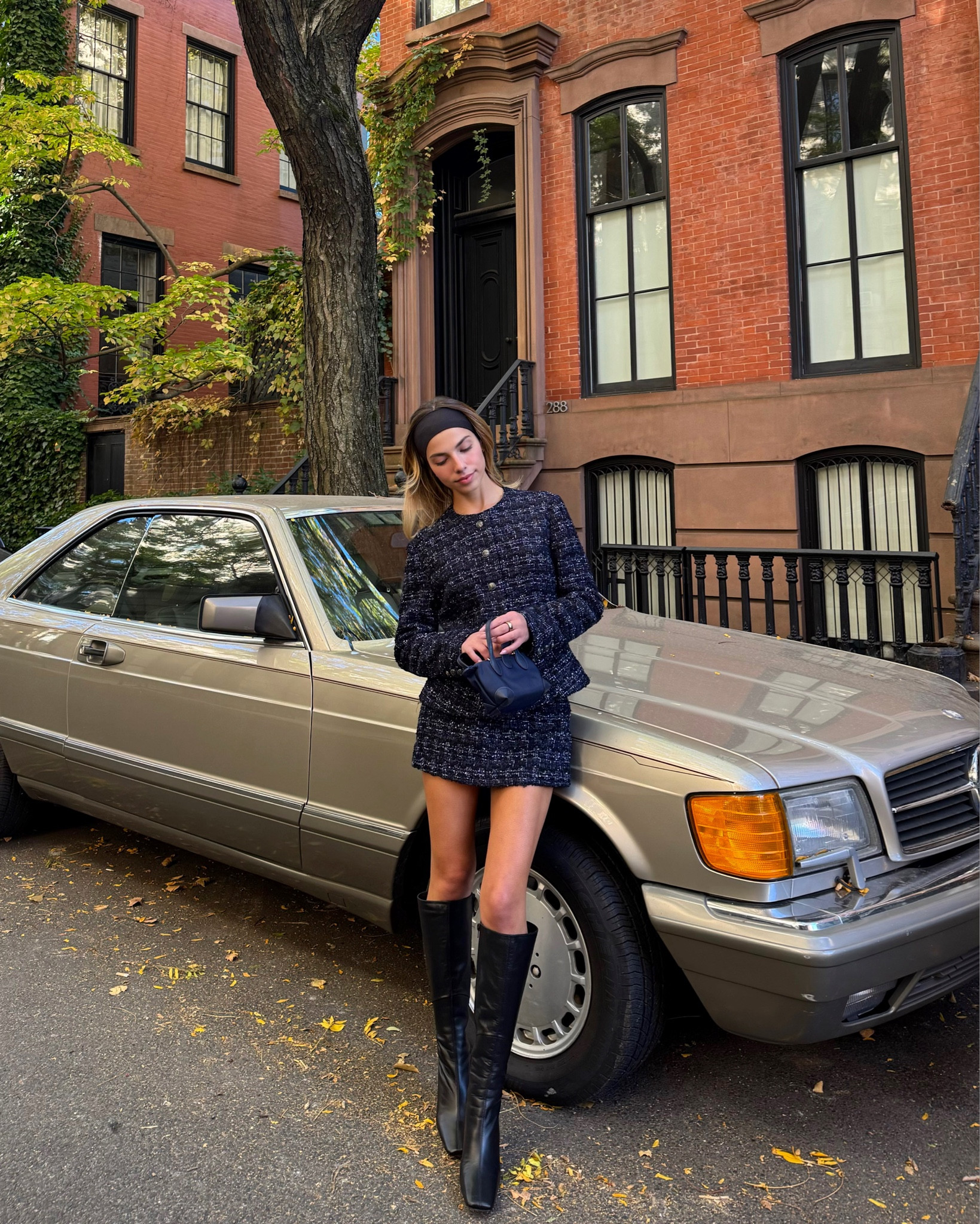 ootd - set is from hill house home 🖤