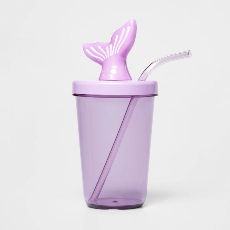 17oz Plastic Figural Mermaid Tumbler - Sun Squad™ | Target