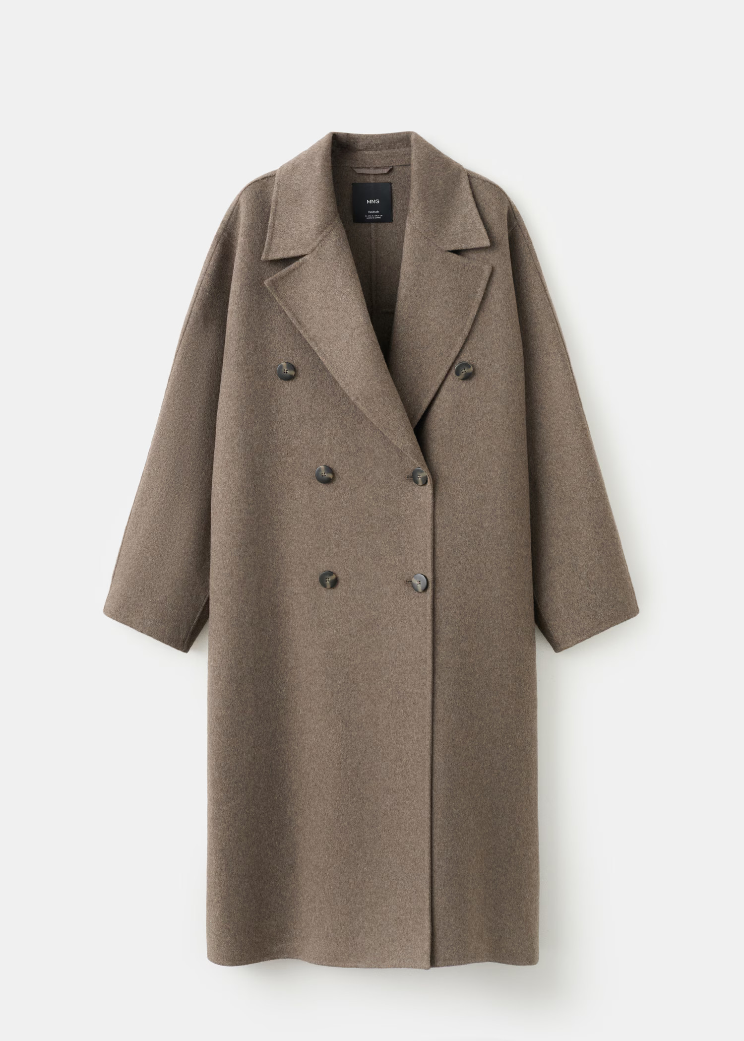 Handmade oversized wool coat | Mango (US/MX/AU)