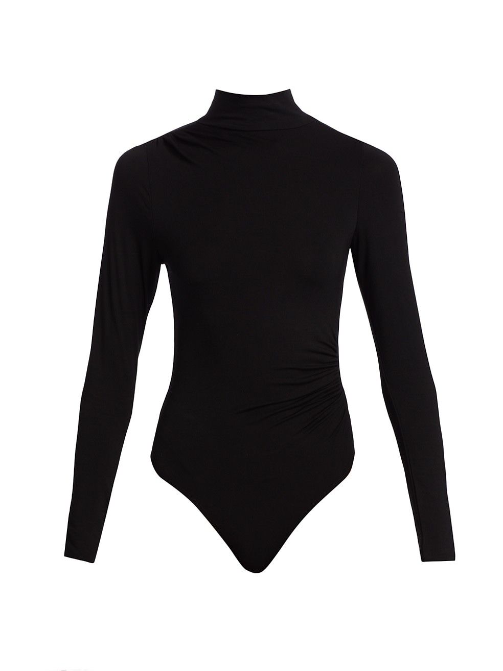 GOOD AMERICAN Jersey Turtleneck Bodysuit | Saks Fifth Avenue