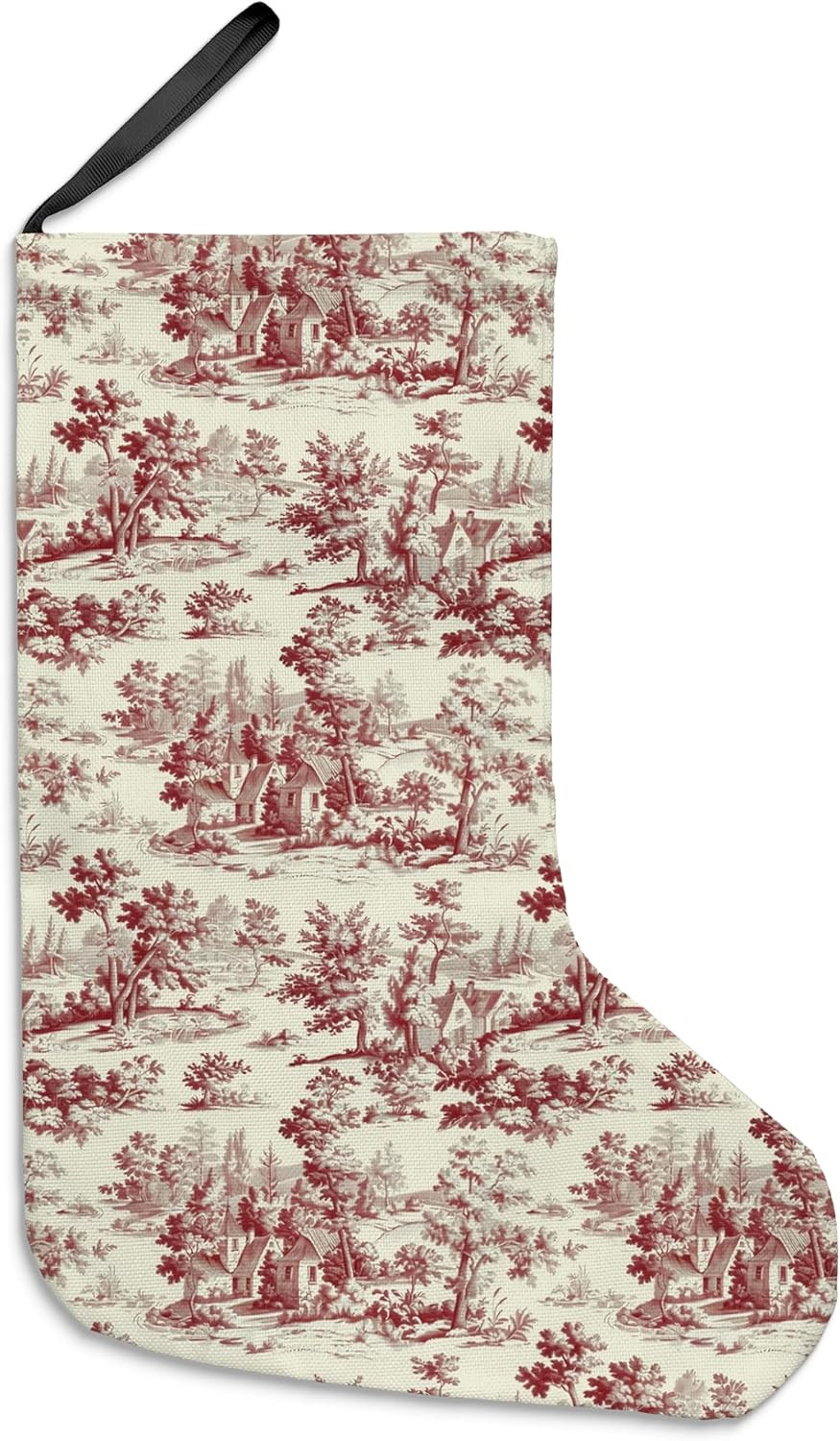 16 Inches Rustic Country Christmas Stockings, Farmhouse Christmas Stockings, Xmas Stockings, Vint... | Amazon (US)