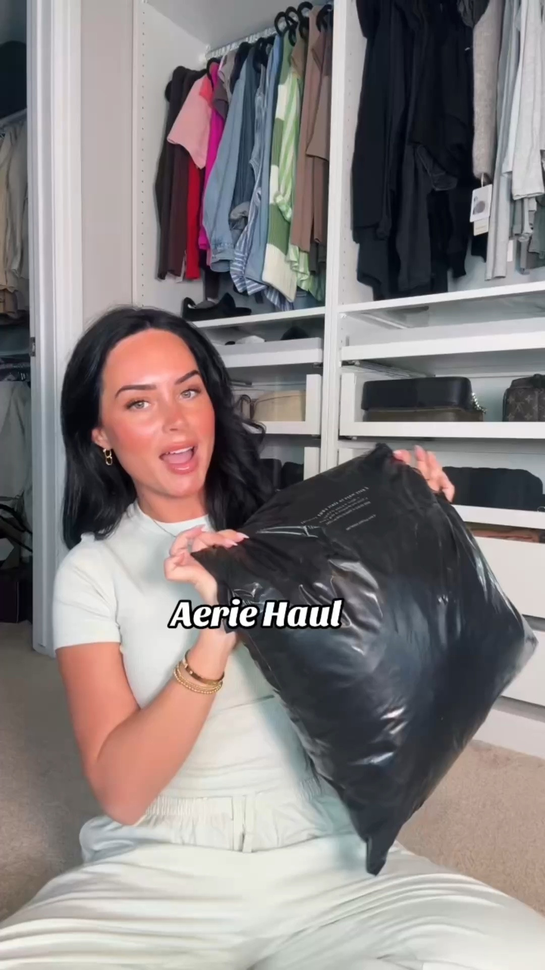 Aerie Haul ✨ 30-70% off sale! 

I will post a try on review of everything soon 🫶🏻

My sizing 5’7, 145lbs, 32dd 
I’m wearing a size small top, size xs pants from skims



#LTKWatchNow #LTKFindsUnder100 #LTKSaleAlert