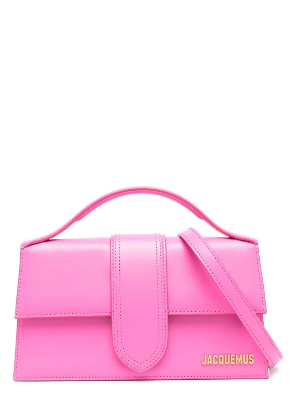 Jacquemus Women's Luxurious Calf Leather Handbag in Fuchsia | Size UNI | 213BA0073060434 | LOZURI