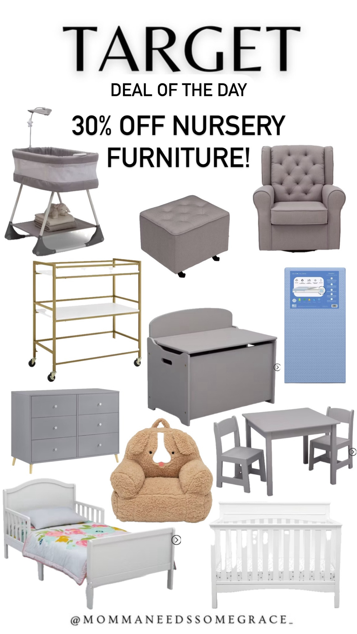 30% off nursery furniture at Target! Today only! (11/4)

#LTKSaleAlert #LTKBaby #LTKHome