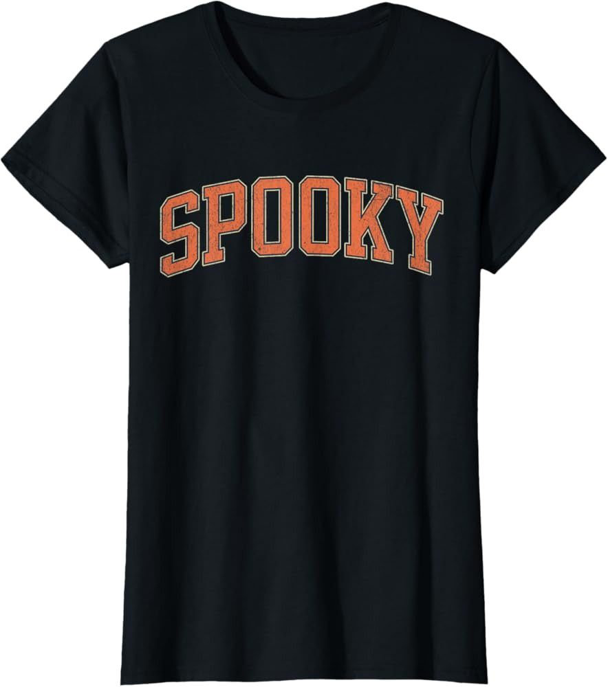 Spooky Collage Style Stay Spooky Fall Halloween Women Men T-Shirt | Amazon (US)