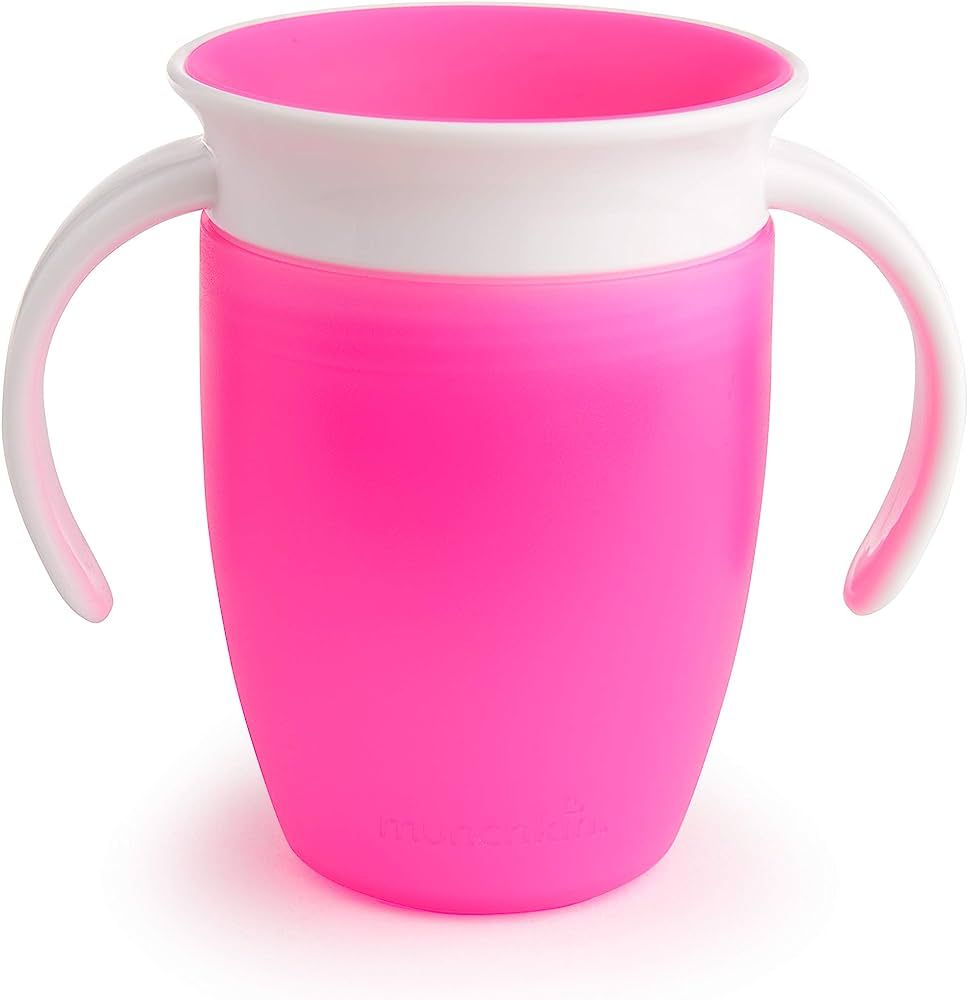 Munchkin® Miracle® 360 Trainer Cup, 7 Ounce, Pink | Amazon (US)
