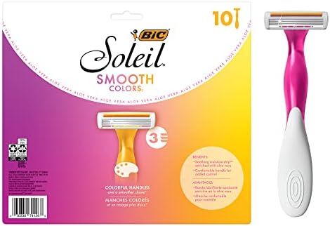 BIC Premium Shaving Razor Set with Aloe Vera and Vitamin E Lubricating Disposable Razors for Wome... | Amazon (US)