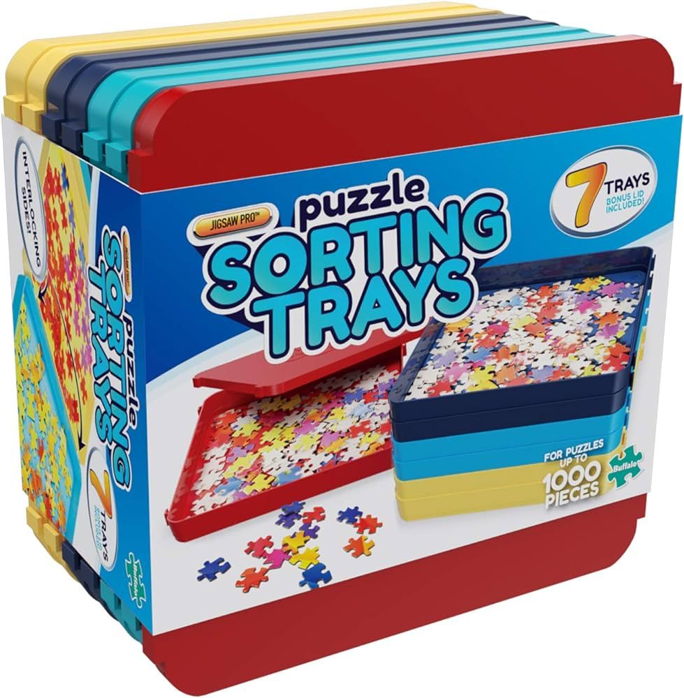 Buffalo Games - Puzzle Sorting Trays - 7 Count (Pack of 1) | Amazon (US)
