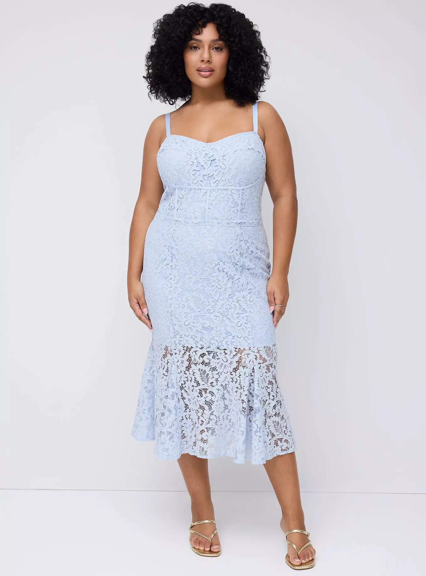 Studio Lace Corset Maxi Dress | Torrid (US & Canada)