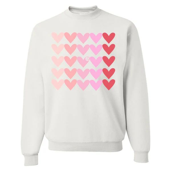 Monogrammed 'Lots of Love' Crewneck Sweatshirt | United Monograms