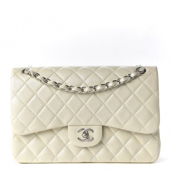 CHANEL

Pearly Caviar Quilted Jumbo Double Flap Dark White


47 | Fashionphile