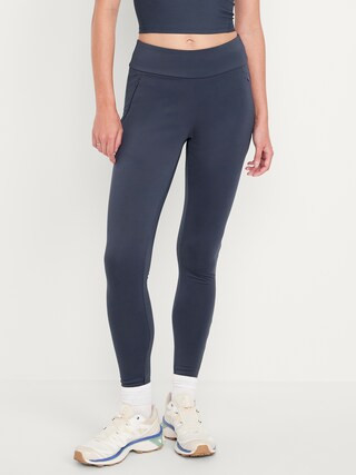 High-Waisted PowerSoft Coze Edition Warm-Lined Full-Length Leggings | Old Navy (US)