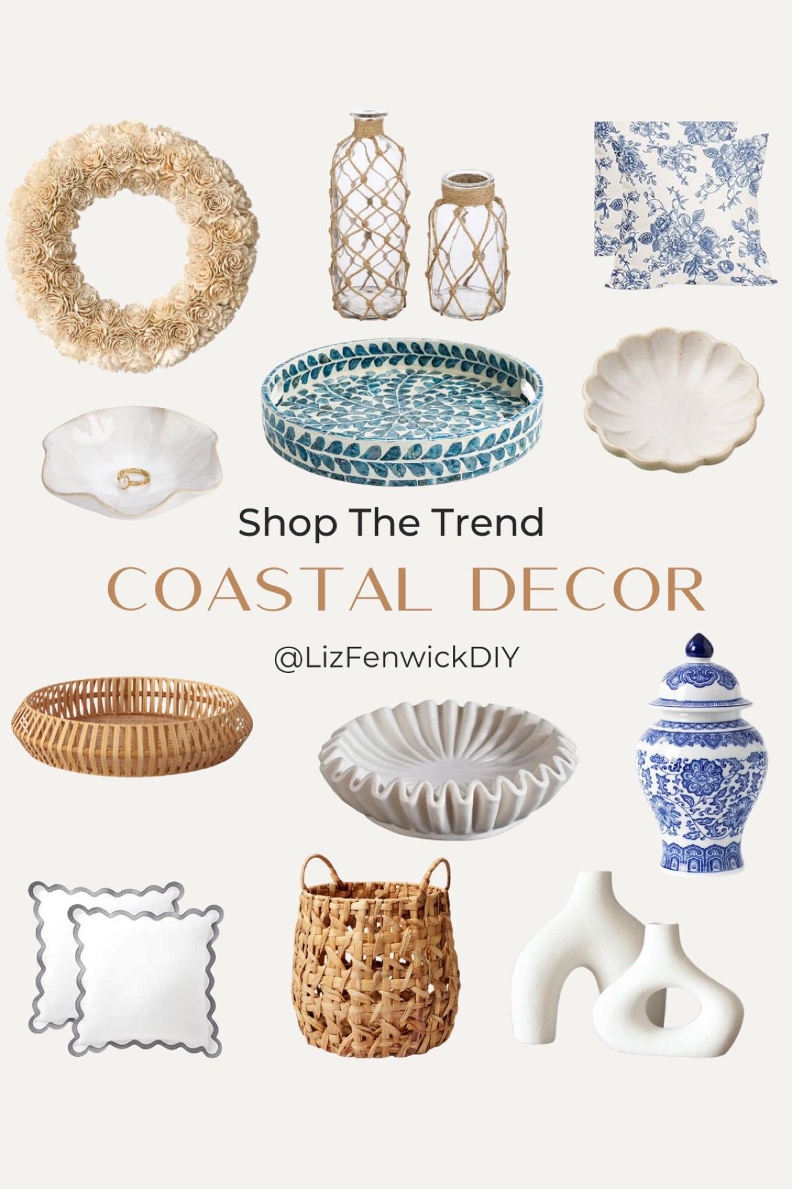 Coastal decor is in style and I’m LOVING it!! 

#LTKstyletip #LTKSeasonal #LTKhome
