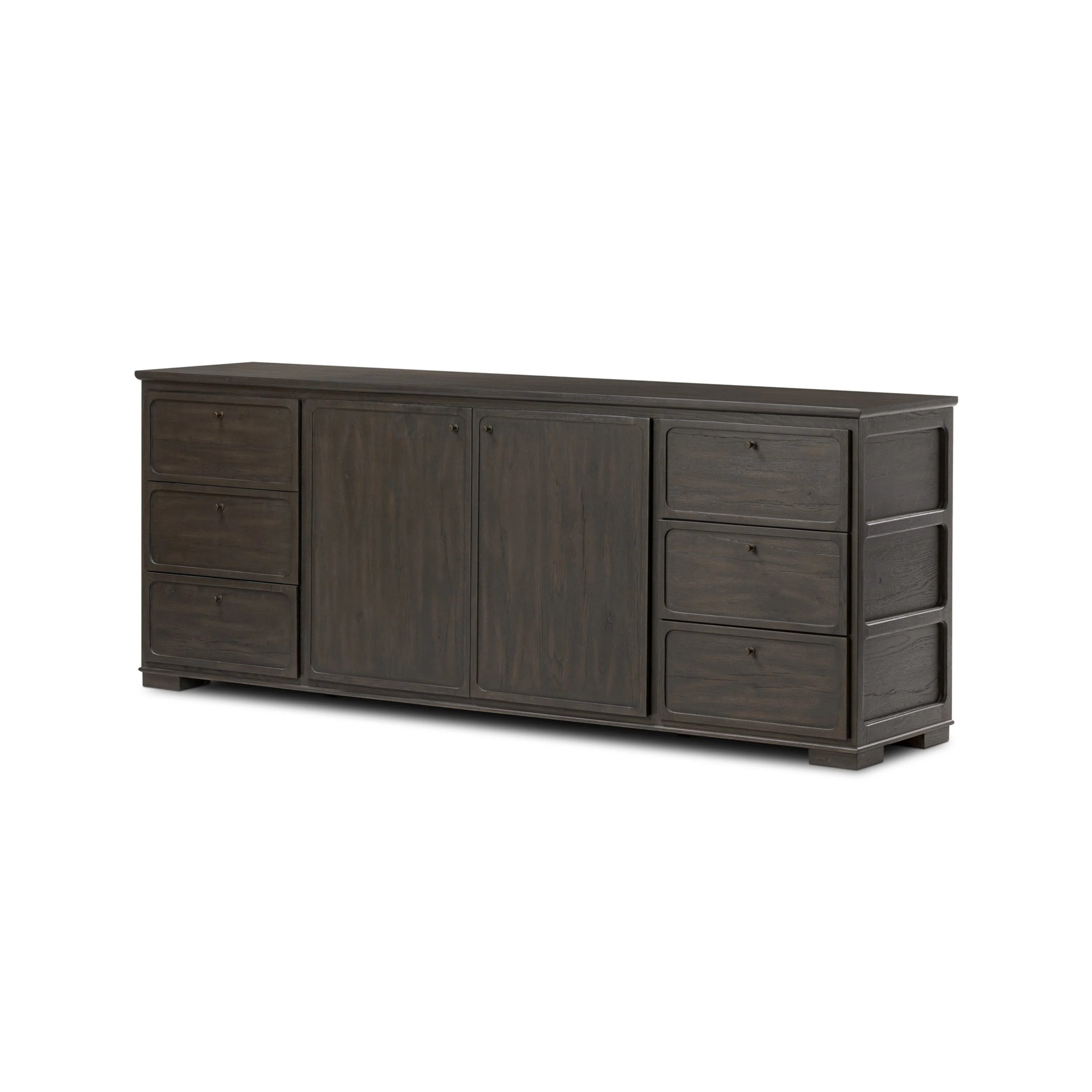 Leora Sideboard-Smoked Black | Perigold