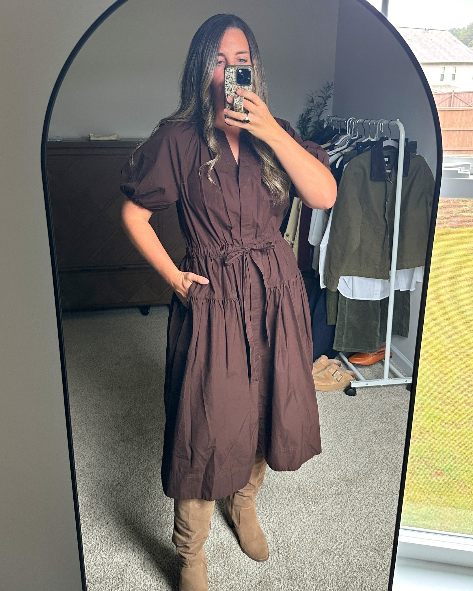 Walmart Deals are here! 💙
Sharing my recent Walmart Fashion Finds!
-Brown Free Assembly Midi Dress Size M: another INSANELY good dress from Walmart 👏🏼 I honestly could have sized down all the way to a Small in this one. 
This color Brown for Fall is 💯🤌🏼I am here for it! 🤎

#LTKSeasonal #LTKSaleAlert #LTKMidsize